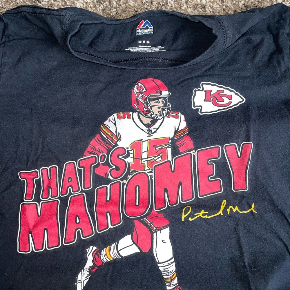 Majestic Black Chiefs Mahomey Tee